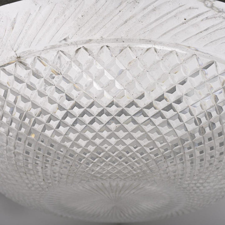 Monumental Scale & Quality Faraday & Son Bronze & Crystal Plafonnier