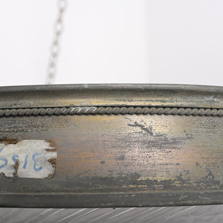 Monumental Scale & Quality Faraday & Son Bronze & Crystal Plafonnier