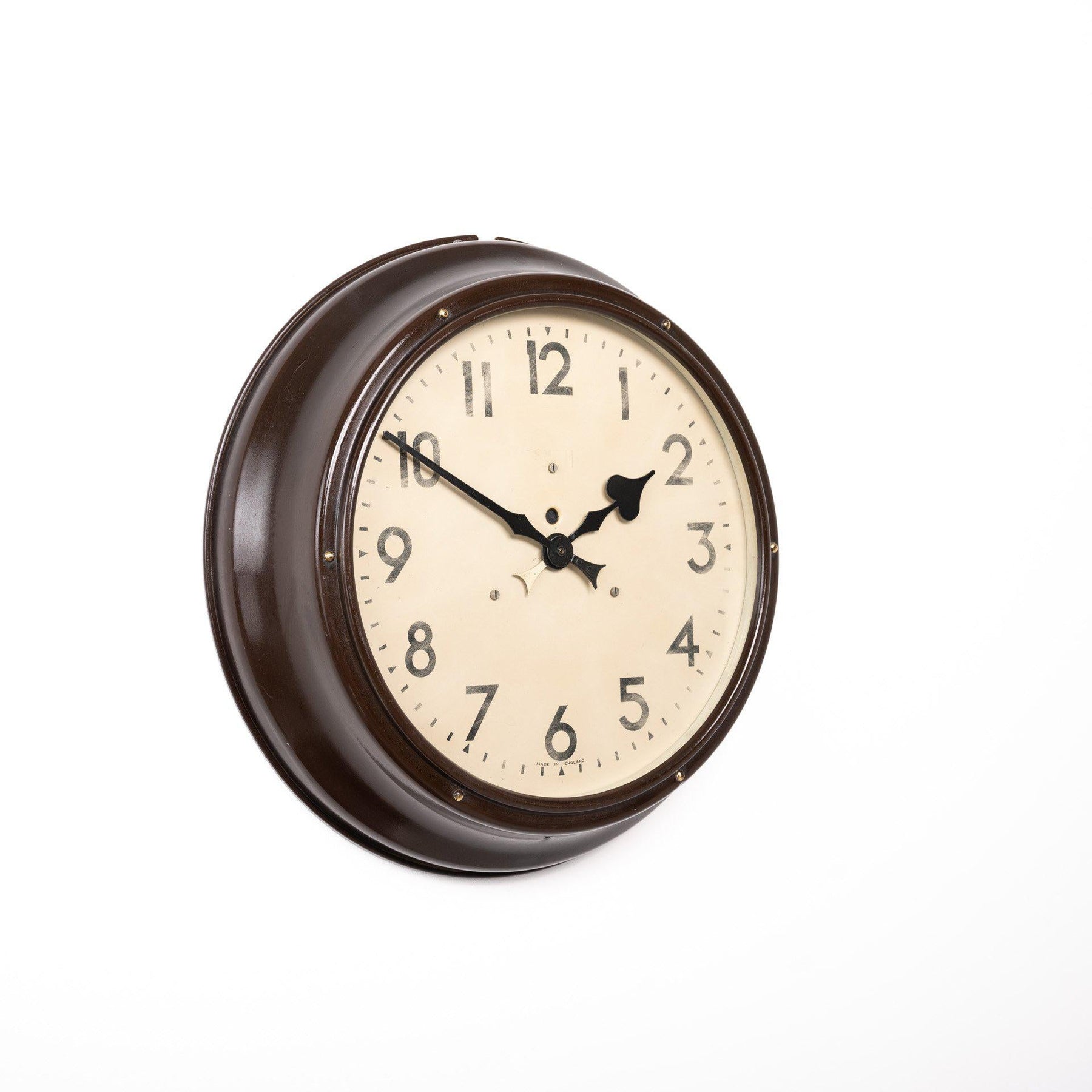 Original Smiths Sectric Metal Industrial Factory Clock – Industrial ...