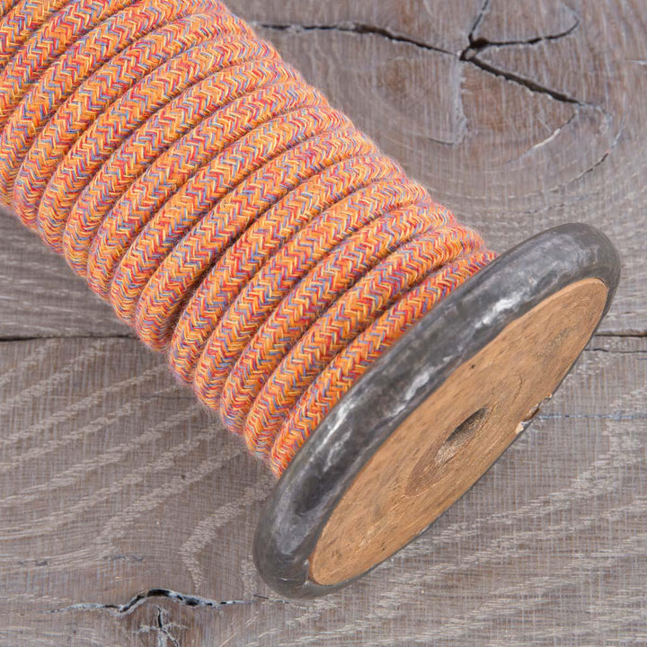 Premium Round Fabric Lighting Cable cotton - Indian Summer