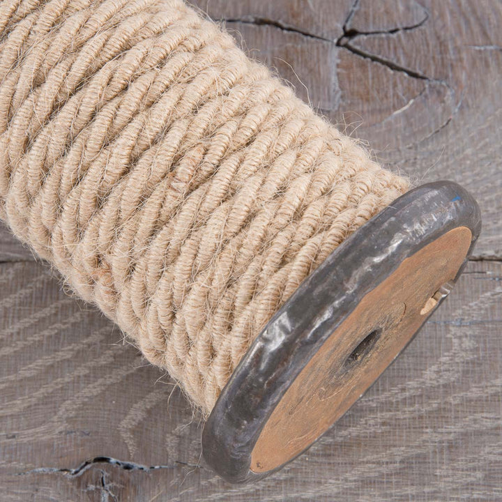 Premium Twisted Fabric Lighting Cable Jute - Jute