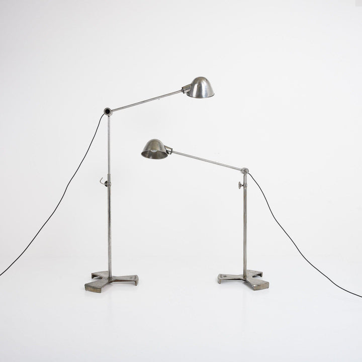 RG Levallois French Industrial Floor Lamps