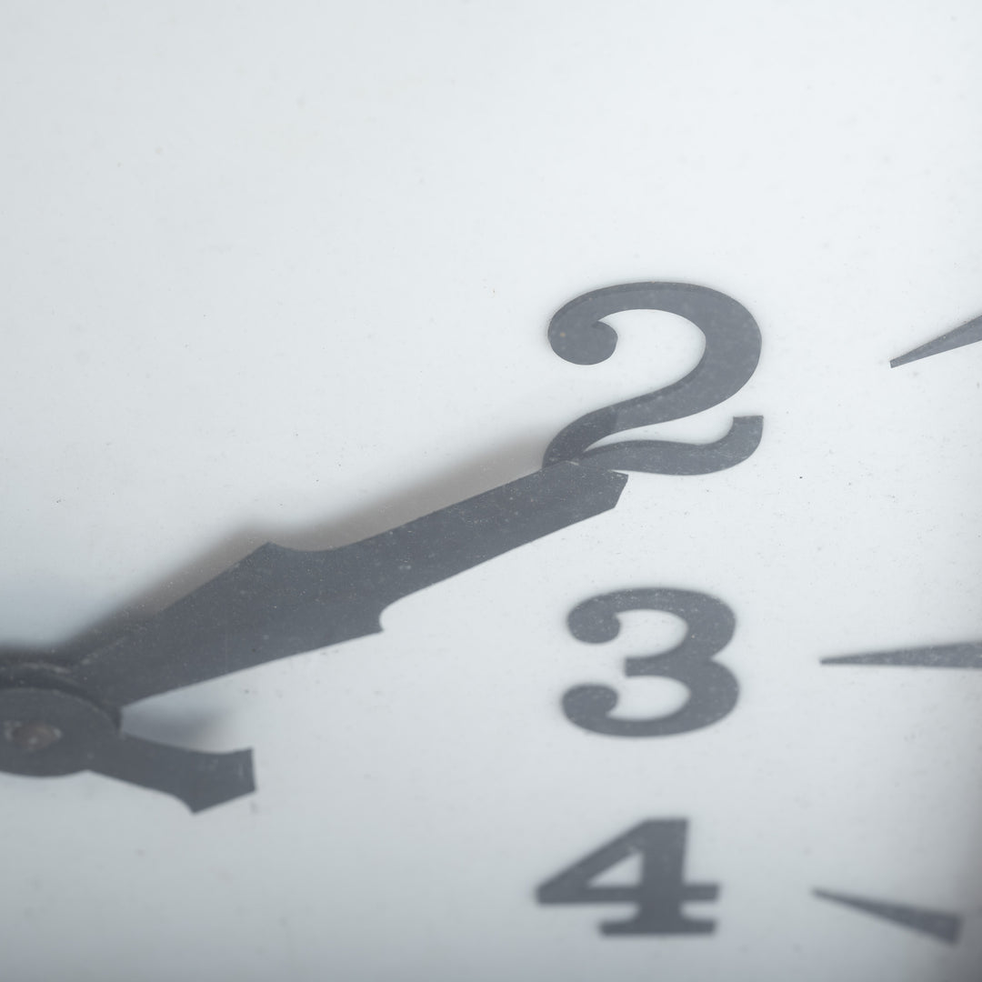 Rare Art Deco Illuminated Cinema Foyer Clock by Synchronome