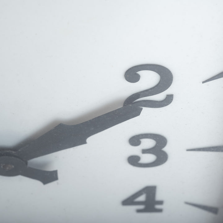 Rare Art Deco Illuminated Cinema Foyer Clock by Synchronome