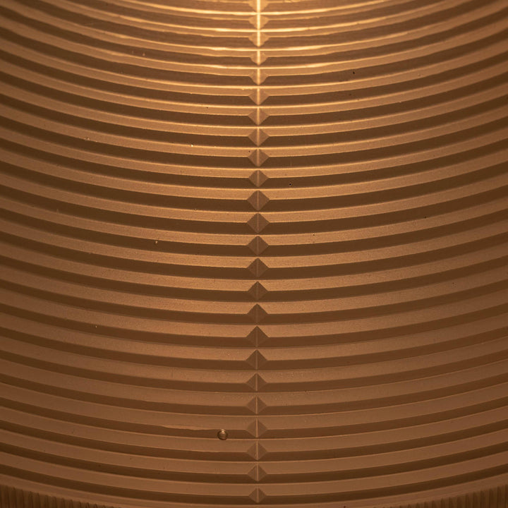 Rare Extra Large Holophane "Ripple-Lite" Glass Pendant Light