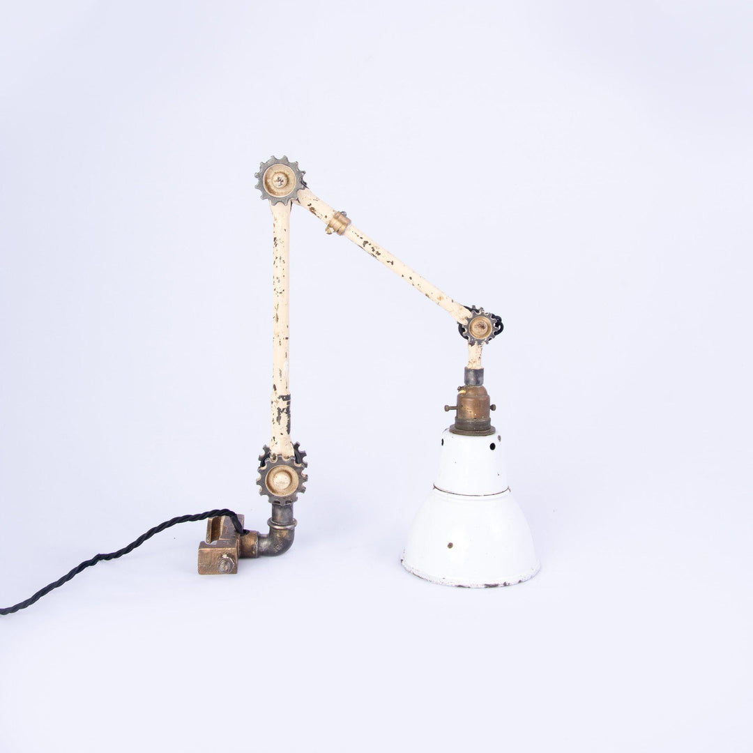 Rare Pair of Military Anglepoise Lamps by John Dugdill & Co