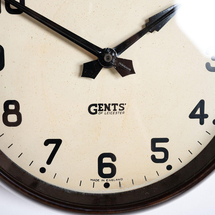 Reclaimed Bakelite School Clock by Gents of Leicester