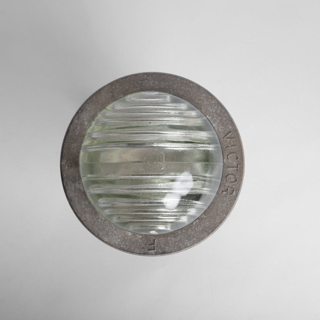 Reclaimed Cast Aluminium Flameproof Industrial Lights by Victor