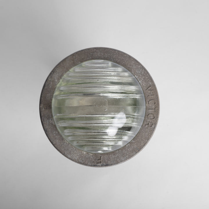 Reclaimed Cast Aluminium Flameproof Industrial Lights by Victor