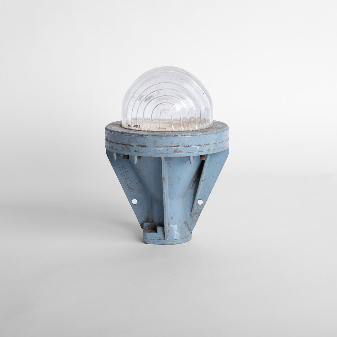 Reclaimed Cast Aluminium Flameproof Industrial Lights by Victor