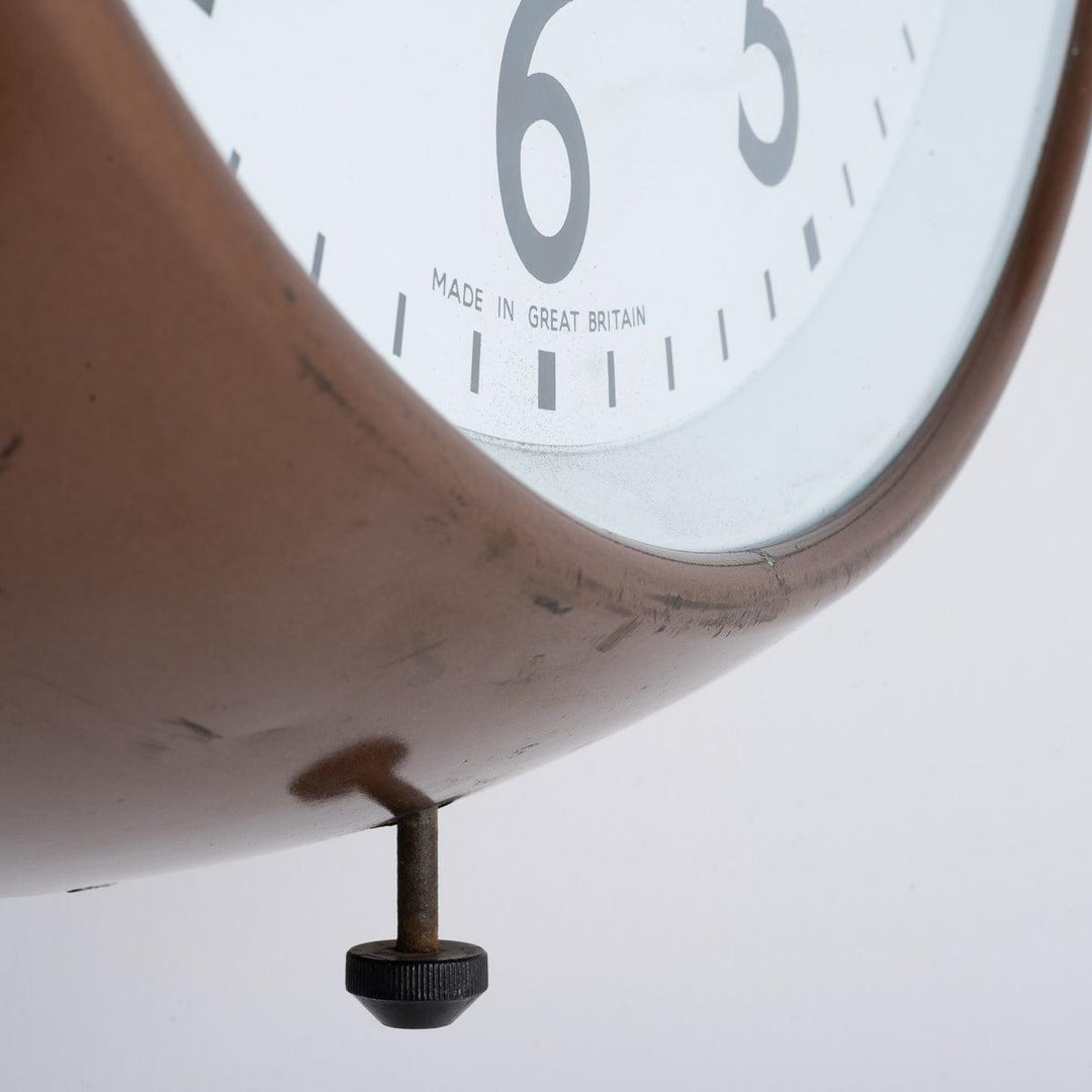 Reclaimed Double Sided Factory Clock by English Clock Systems ...