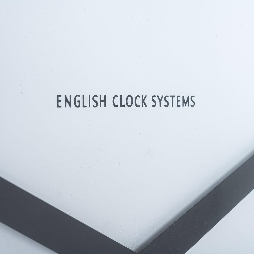 Reclaimed Double Sided Factory Clock by English Clock Systems