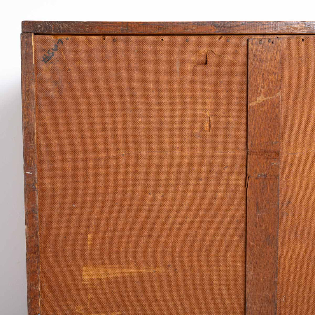 Reclaimed Early 20th Century Oak School Sideboard / Storage Cupboard