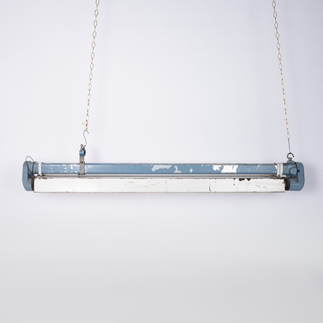 Reclaimed Explosion Proof Linear Industrial Hanging Lights by Victor