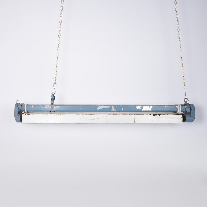 Reclaimed Explosion Proof Linear Industrial Hanging Lights by Victor
