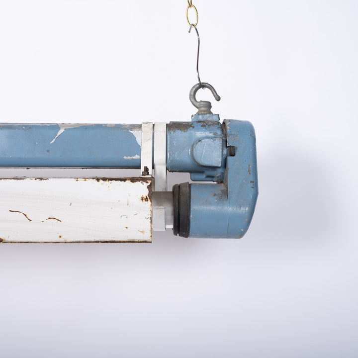 Reclaimed Explosion Proof Linear Industrial Hanging Lights by Victor