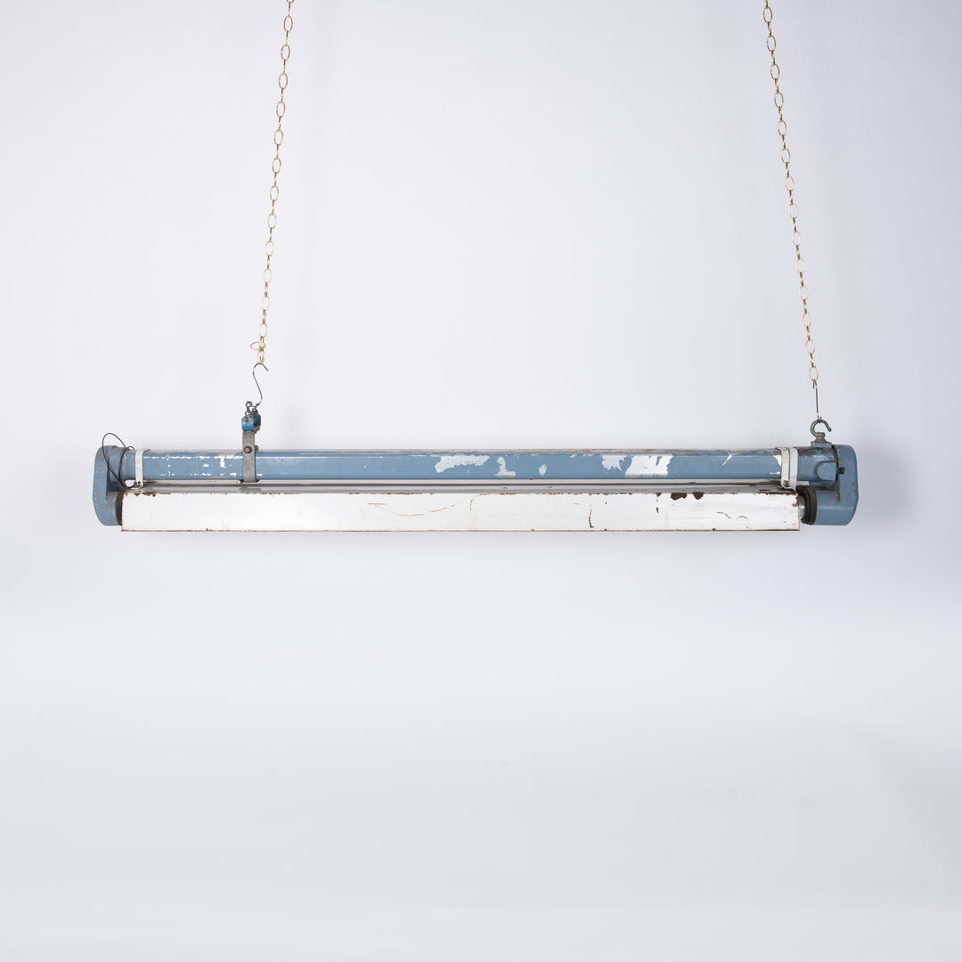 Reclaimed Explosion Proof Linear Industrial Hanging Lights by Victor