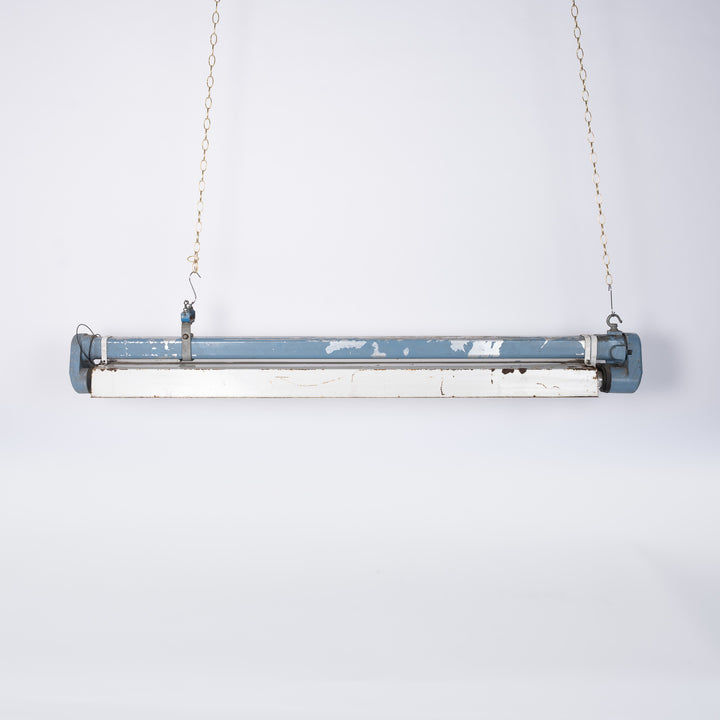 Reclaimed Explosion Proof Linear Industrial Hanging Lights by Victor