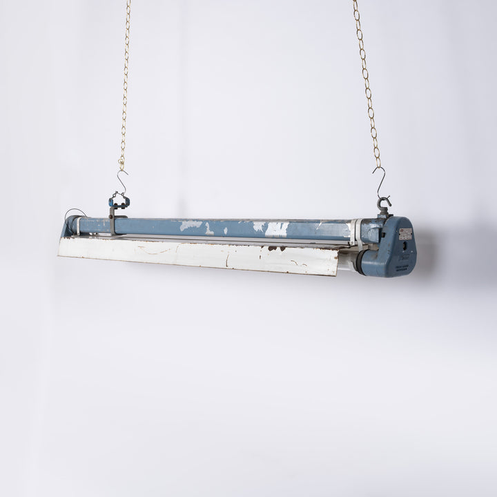 Reclaimed Explosion Proof Linear Industrial Hanging Lights by Victor