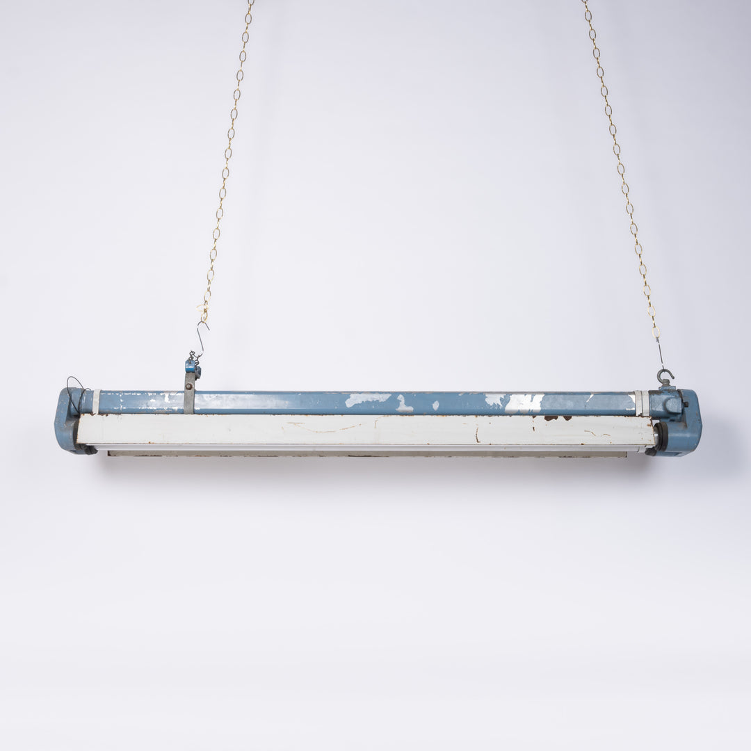 Reclaimed Explosion Proof Linear Industrial Hanging Lights by Victor