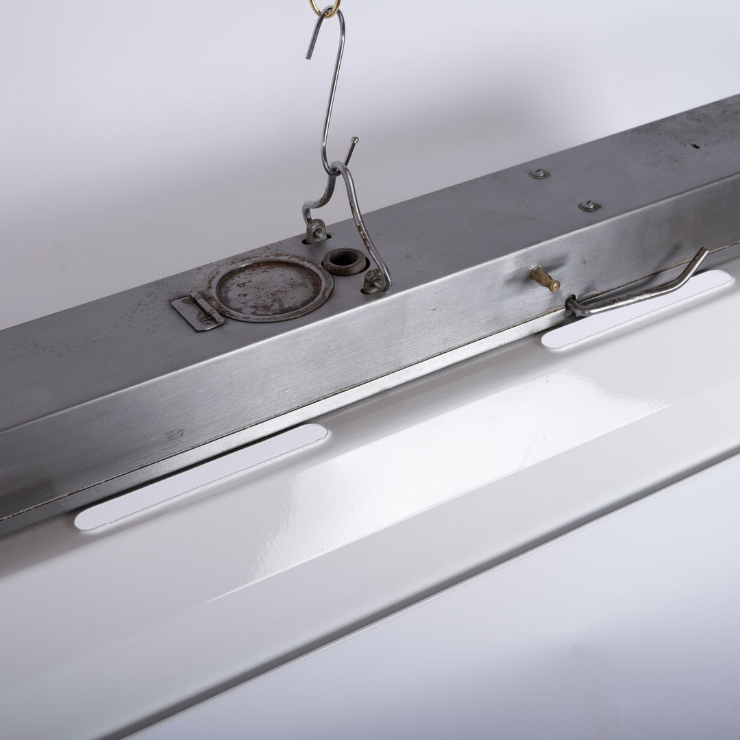 Reclaimed Extra Large Industrial Linear Pendant Lights by Thorlux