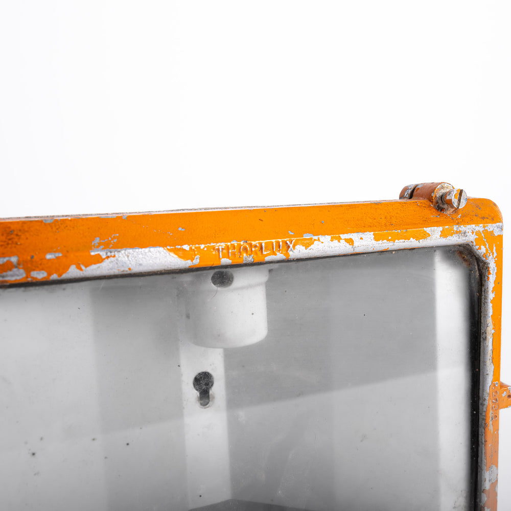 Reclaimed Industrial Cast Aluminium Bulkhead Lights by Thorlux