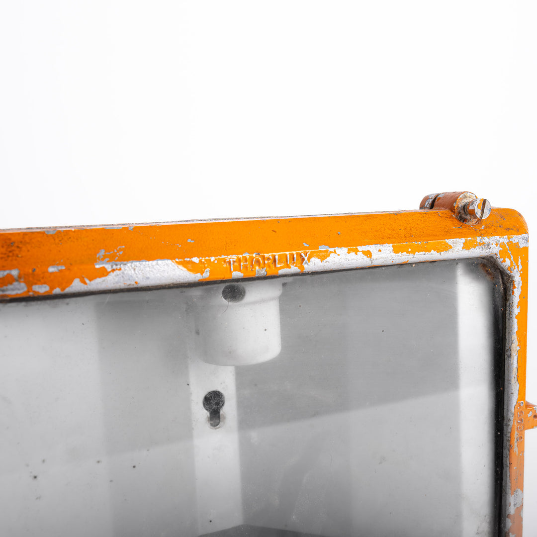 Reclaimed Industrial Cast Aluminium Bulkhead Lights by Thorlux