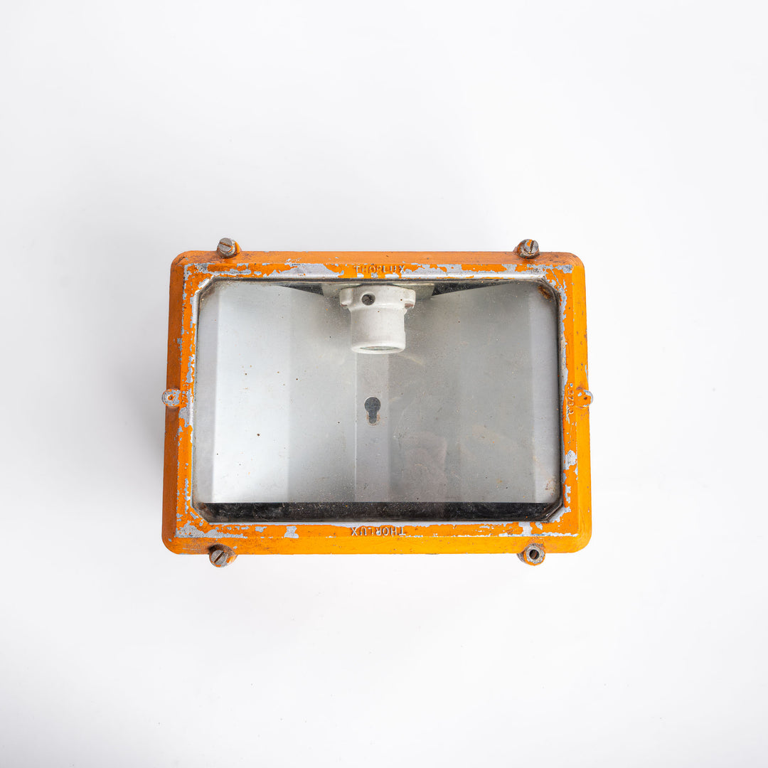 Reclaimed Industrial Cast Aluminium Bulkhead Lights by Thorlux