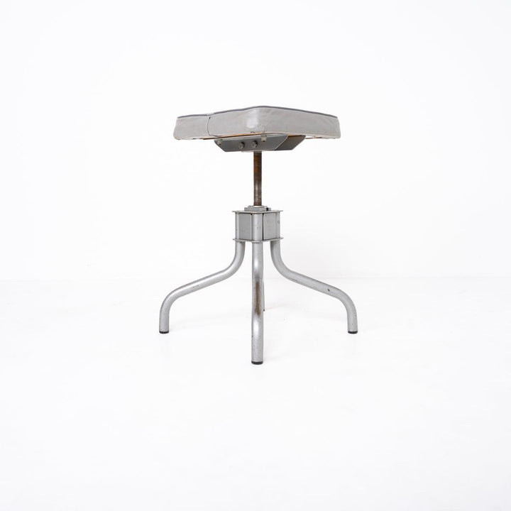 Reclaimed Industrial Factory Height Adjustable Stools by Leabank Chairs Ltd