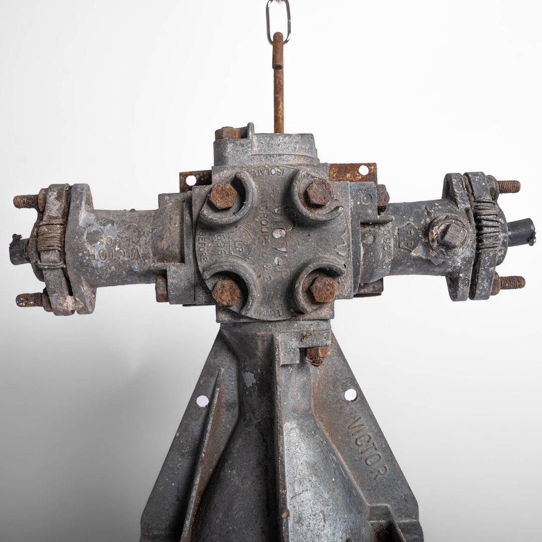Reclaimed Industrial Flameproof Mining Lights by Victor