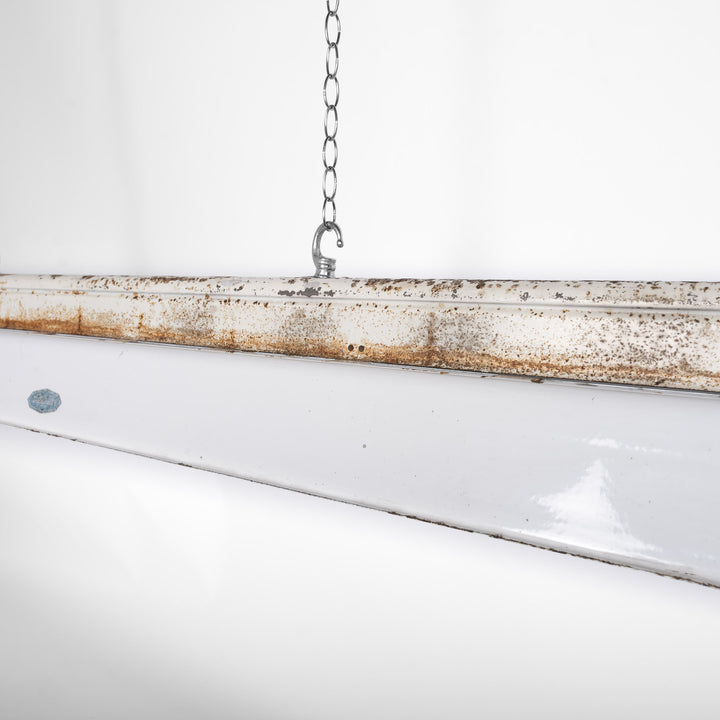 Reclaimed Industrial Linear Strip Lights "TASKMASTER FLUROLIER" by Benjamin Electric