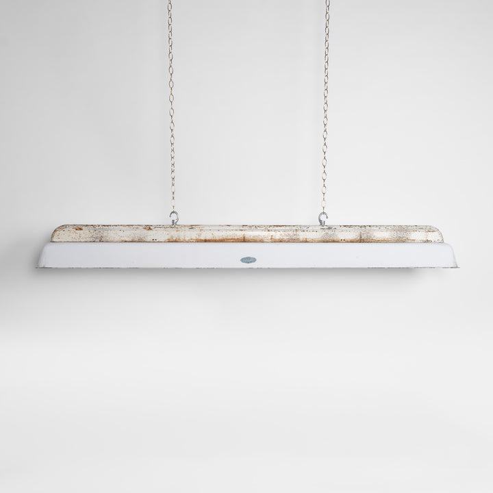 Reclaimed Industrial Linear Strip Lights "TASKMASTER FLUROLIER" by Benjamin Electric