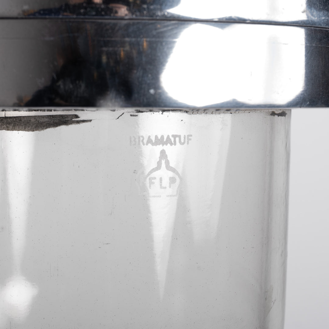 Reclaimed Polished Aluminium Industrial Flameproof Pendants by Heyes & Company Ltd