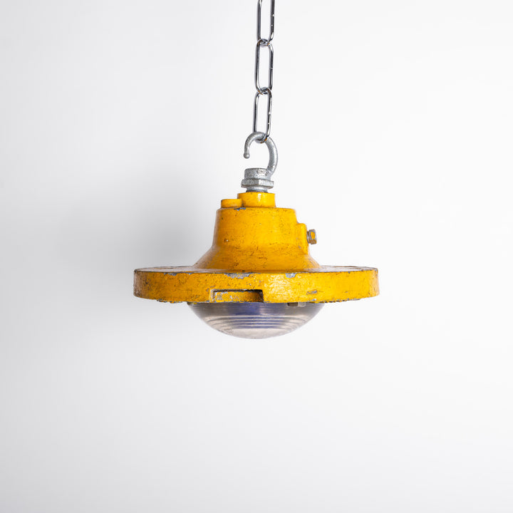 Reclaimed RAF Runway Lights by G.E.C
