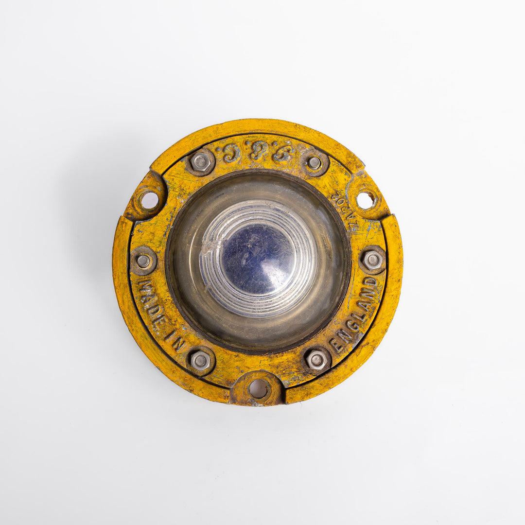 Reclaimed RAF Runway Lights by G.E.C