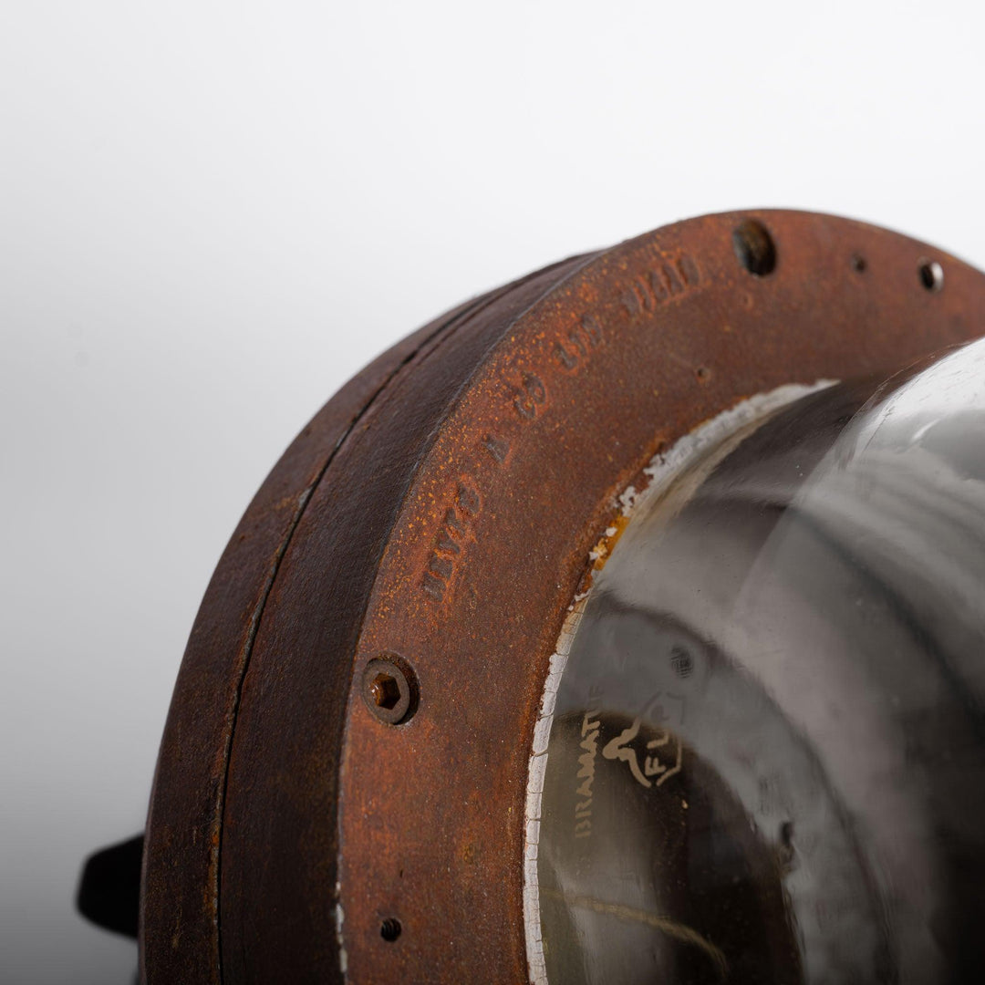 Rusted Industrial Flameproof Pendants by Heyes & Company Ltd