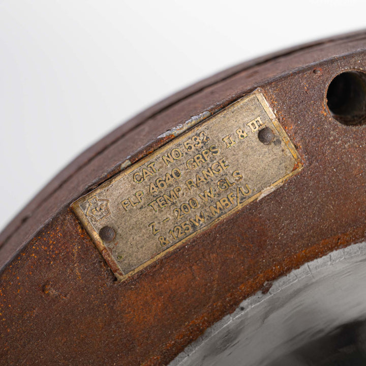 Rusted Industrial Flameproof Pendants by Heyes & Company Ltd