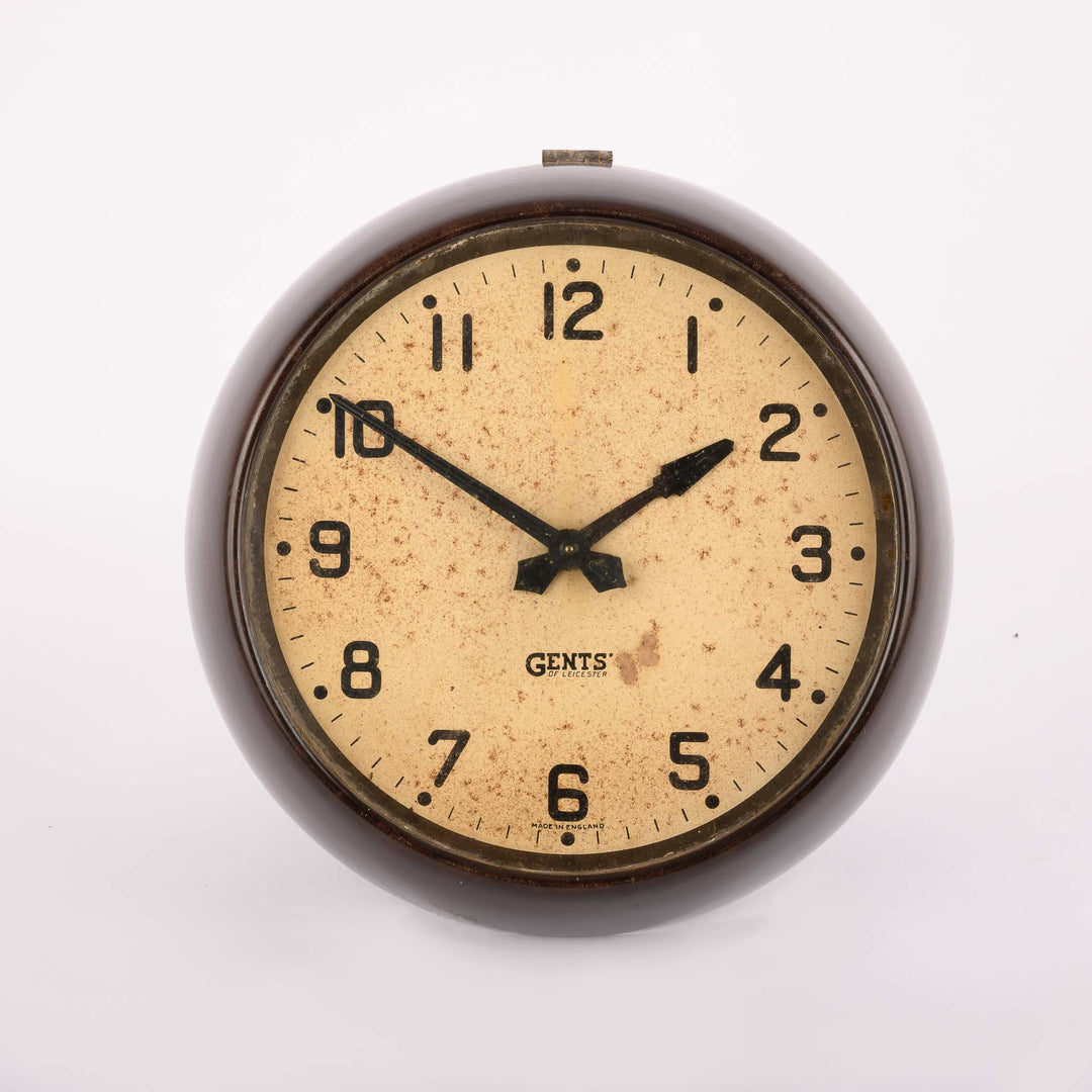 Small Factory Bakelite Clock by Gents of Leicester