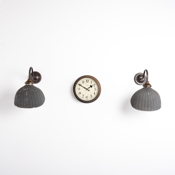 Small Industrial Copper Wall Clock by Synchronome