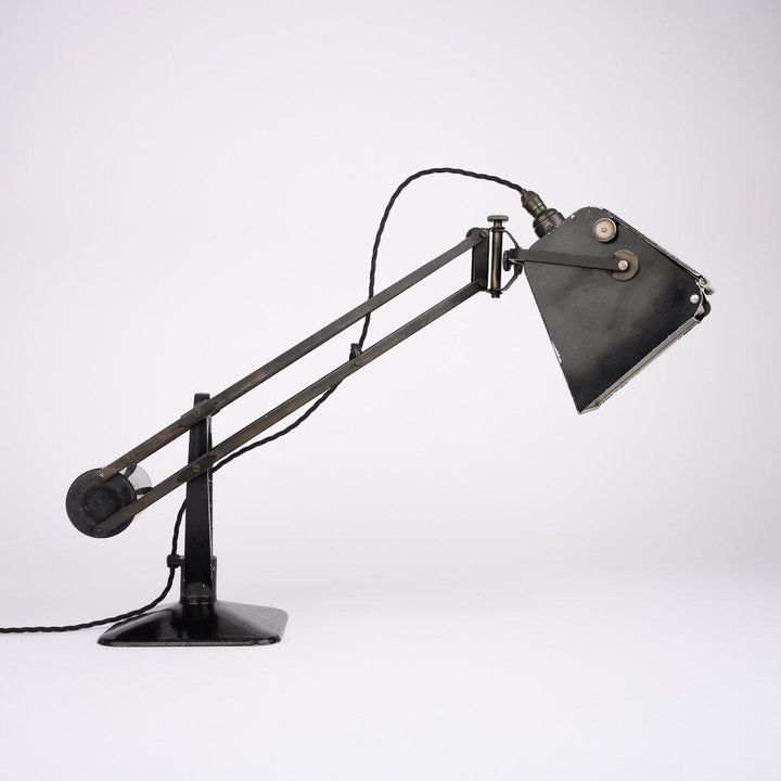Vintage Hadrill Horstmann Pluslite Magnifying Map Reading Lamp V1