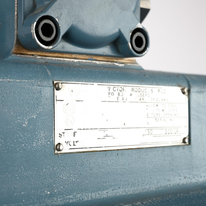 Vintage XL Industrial Explosion Proof Pendant Lights by Victor