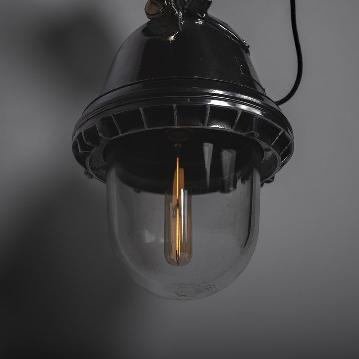 XL Reclaimed German Military Explosion-Proof Pendant Lights
