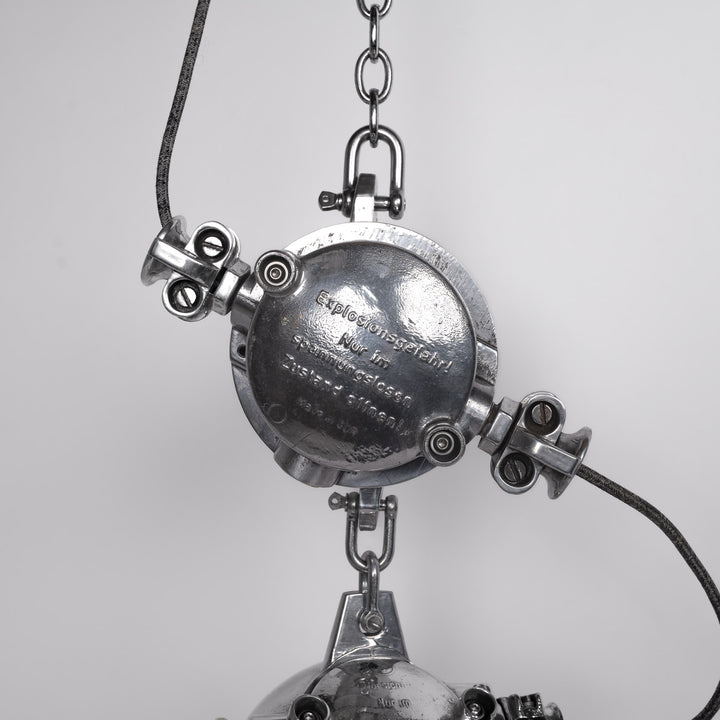 XL Reclaimed German Military Explosion-Proof Pendant Lights