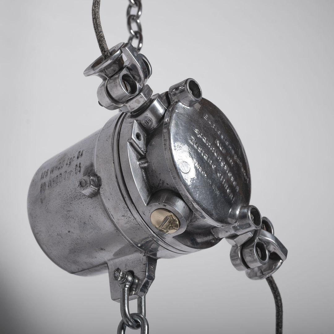 XL Reclaimed German Military Explosion-Proof Pendant Lights